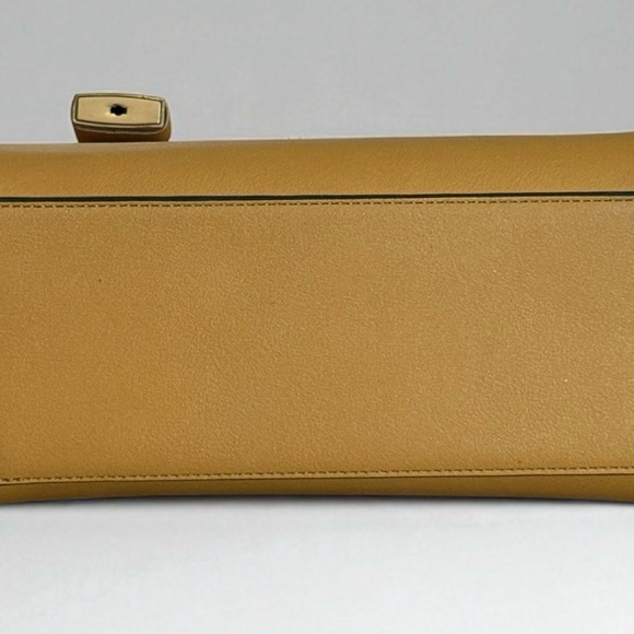 Aldo Mustard Yellow Satchel Crossbody Bag Handbag - Picture 6 of 14